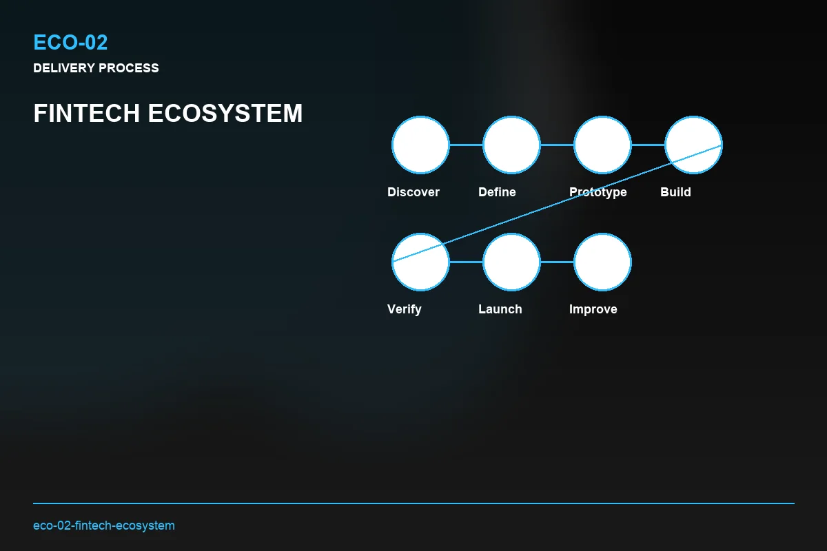 Process visual for Fintech Ecosystem