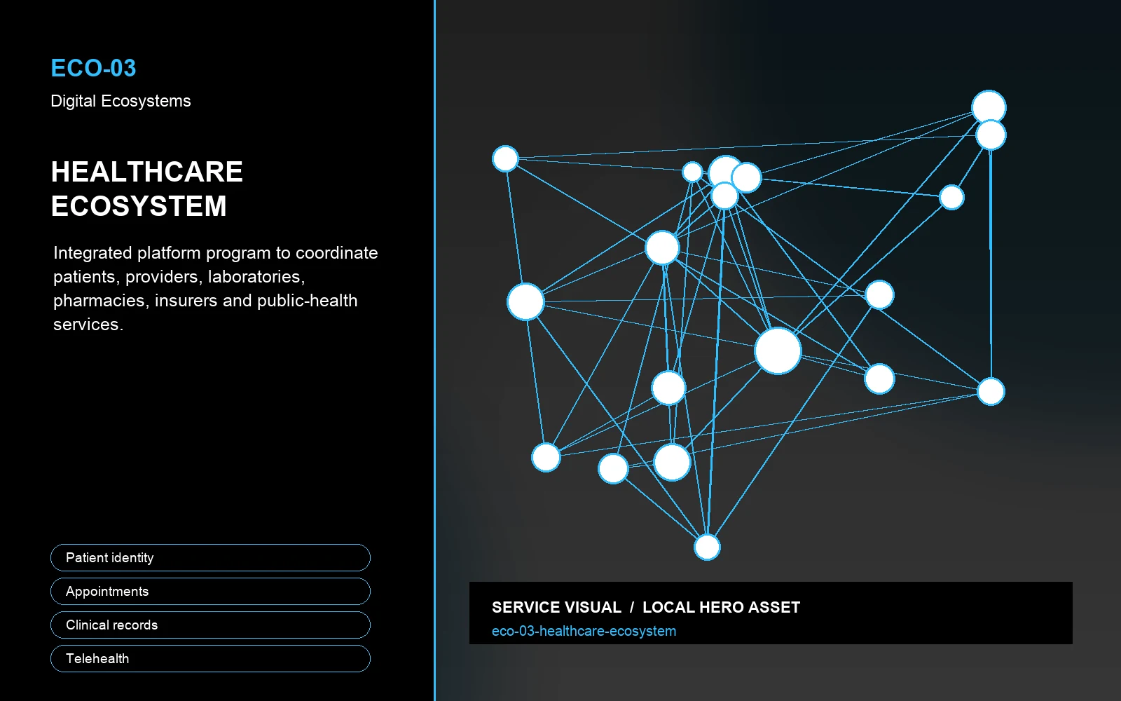 Hero visual for Healthcare Ecosystem