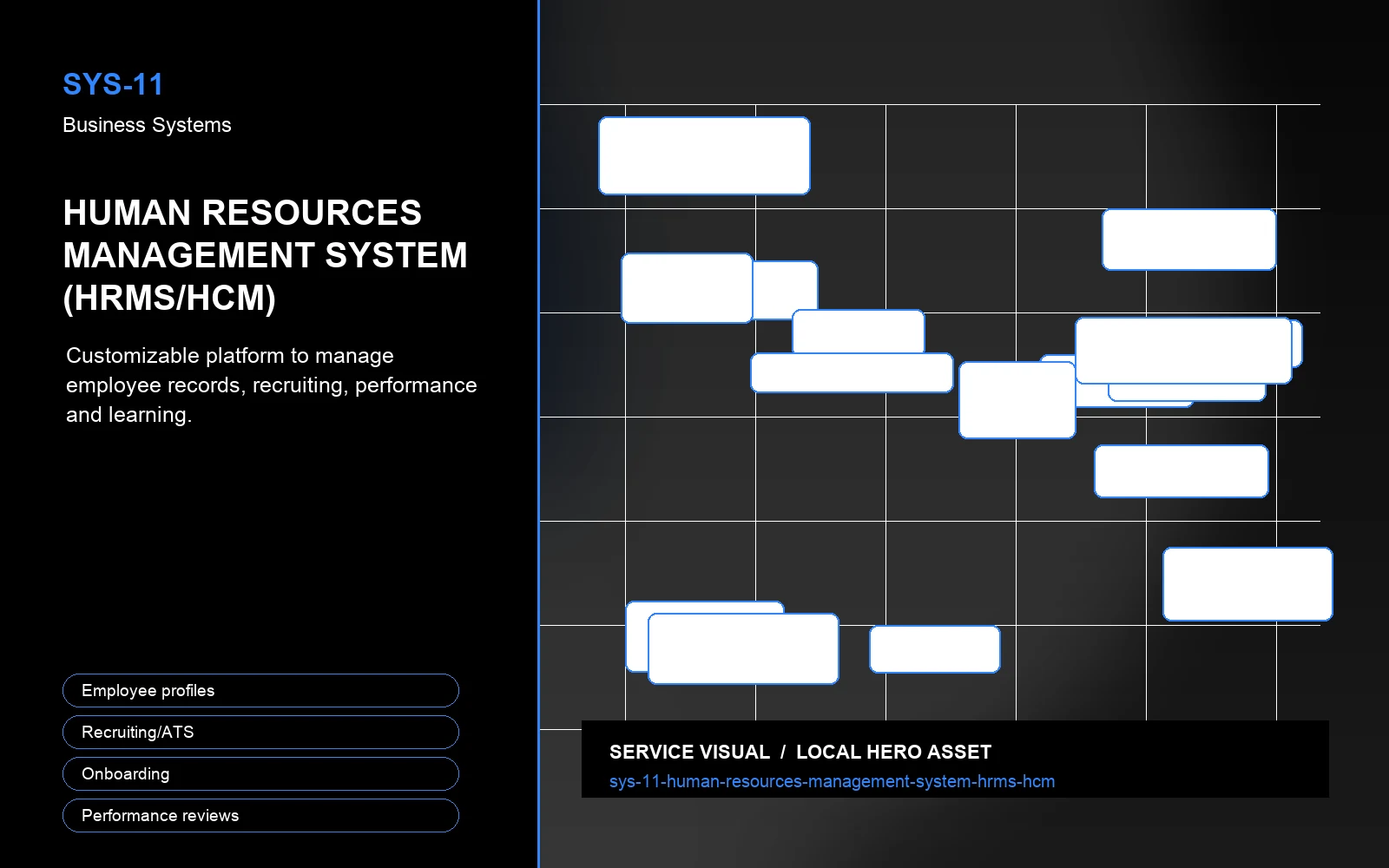 Hero visual for Human Resources Management System (HRMS/HCM)