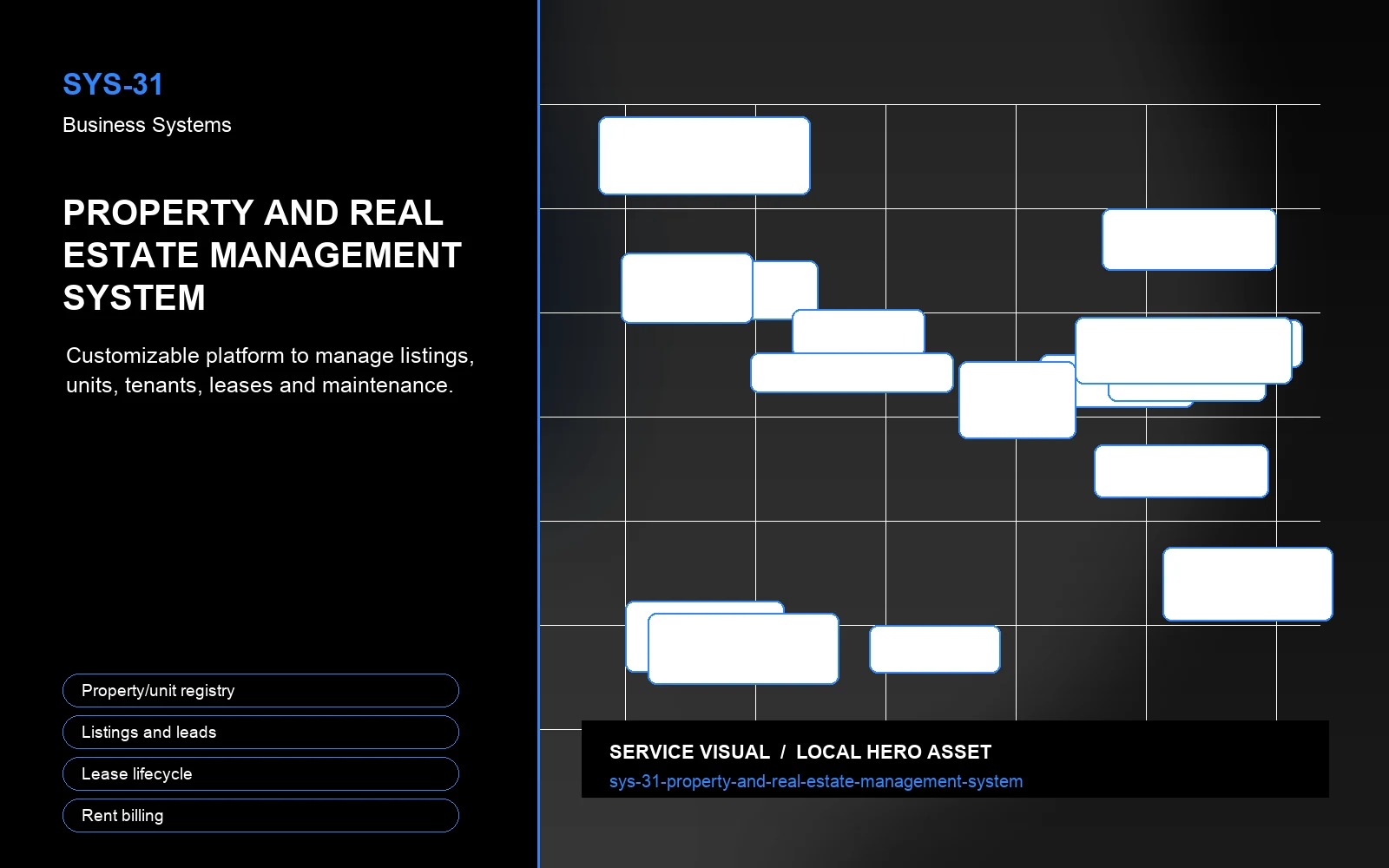 Hero visual for Property and Real Estate Management System