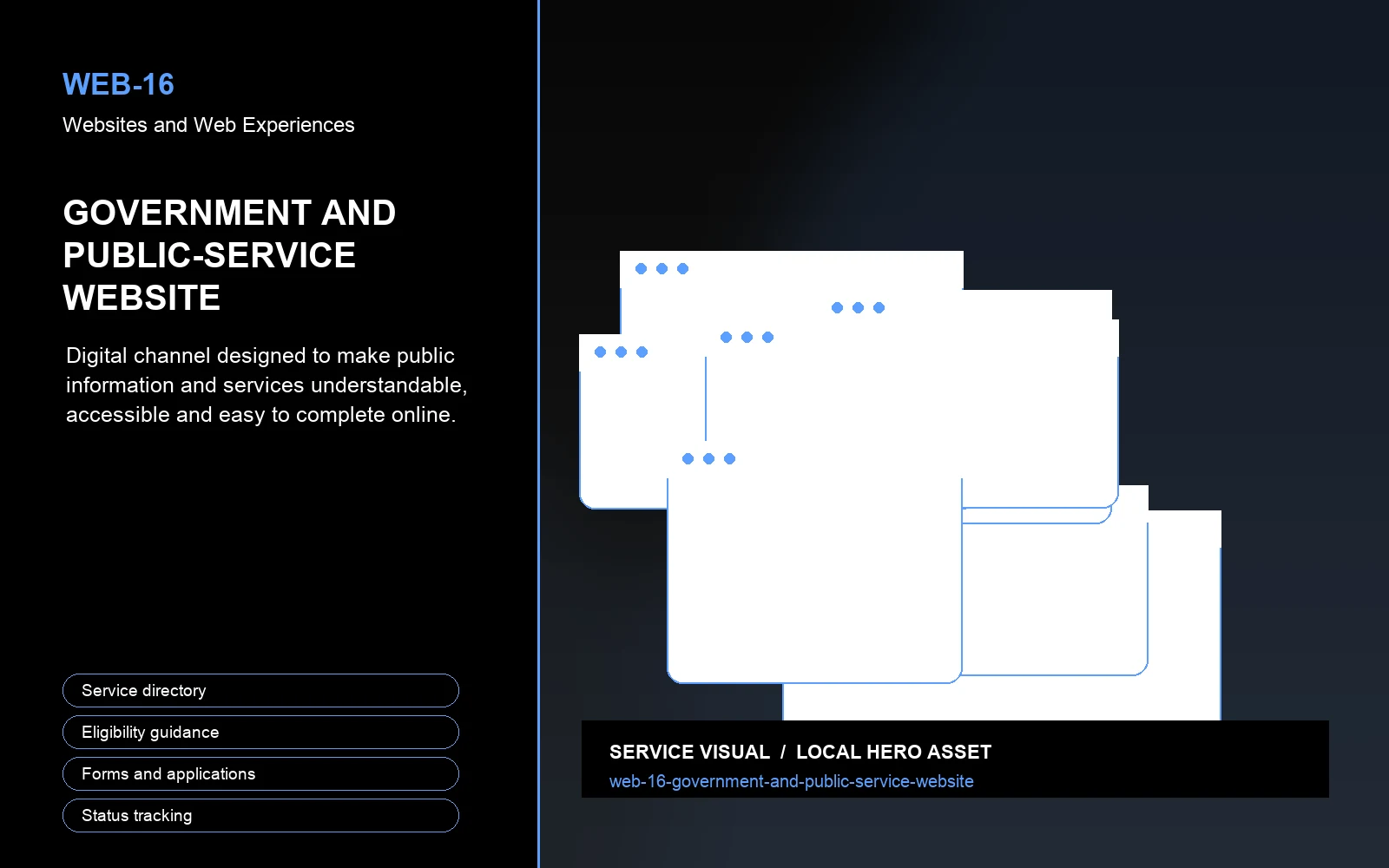Hero visual for Government and Public-Service Website
