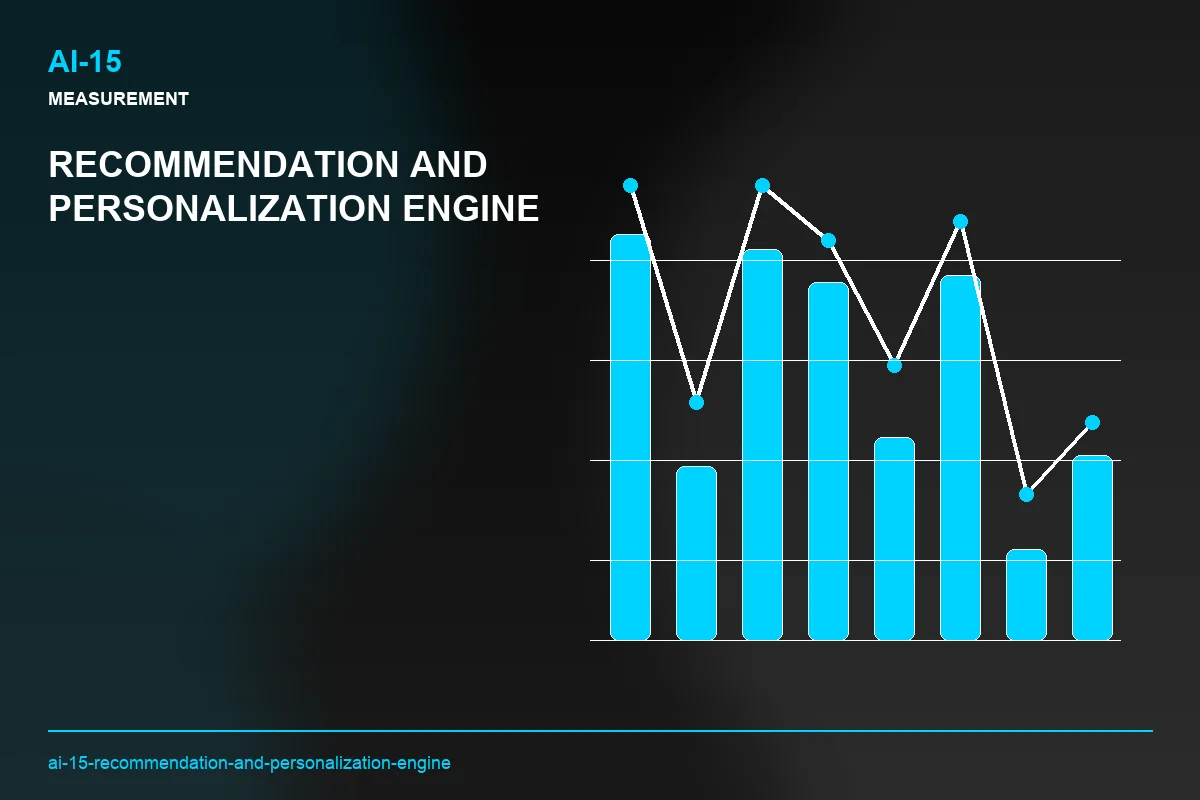 Metrics visual for Recommendation and Personalization Engine