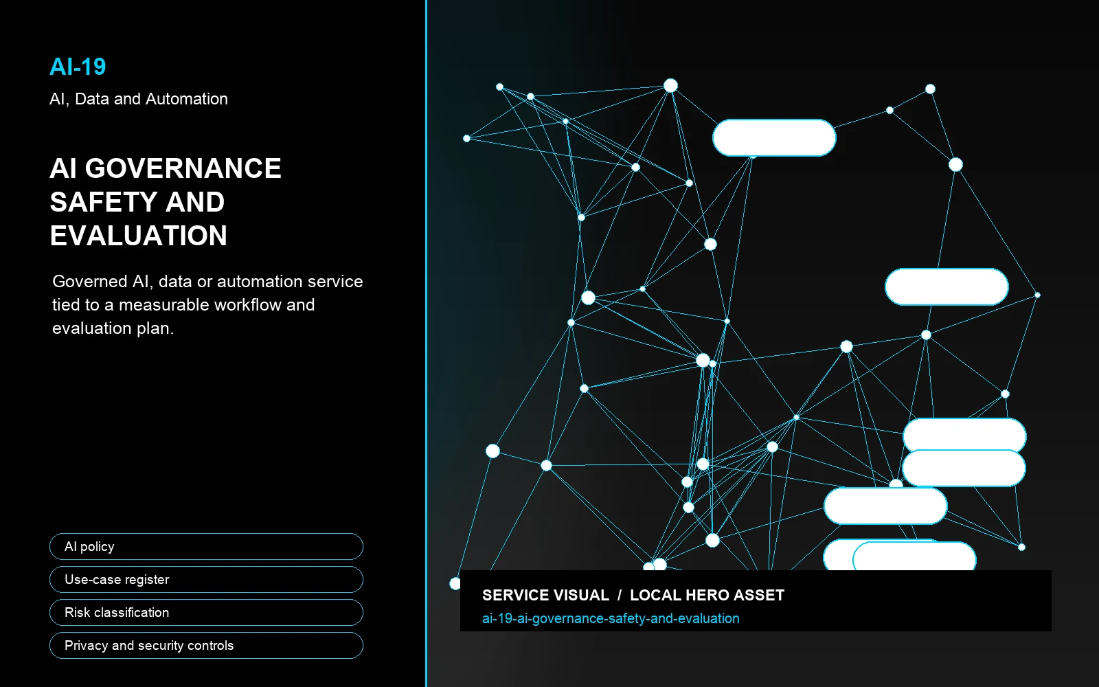 Hero visual for AI Governance Safety and Evaluation