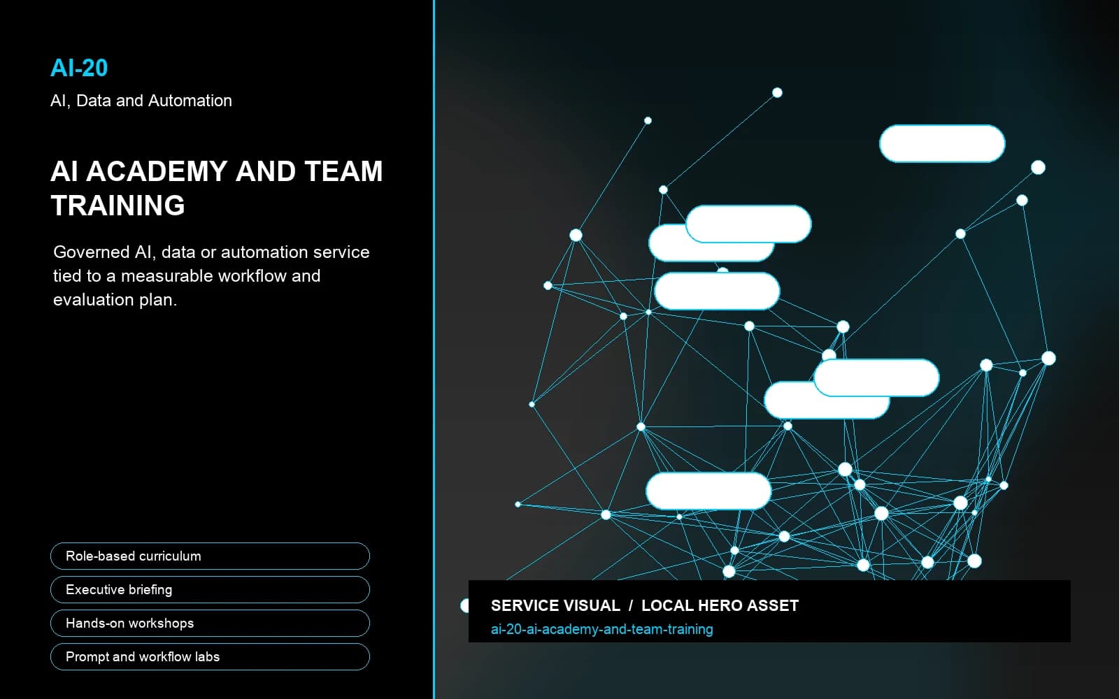 Hero visual for AI Academy and Team Training