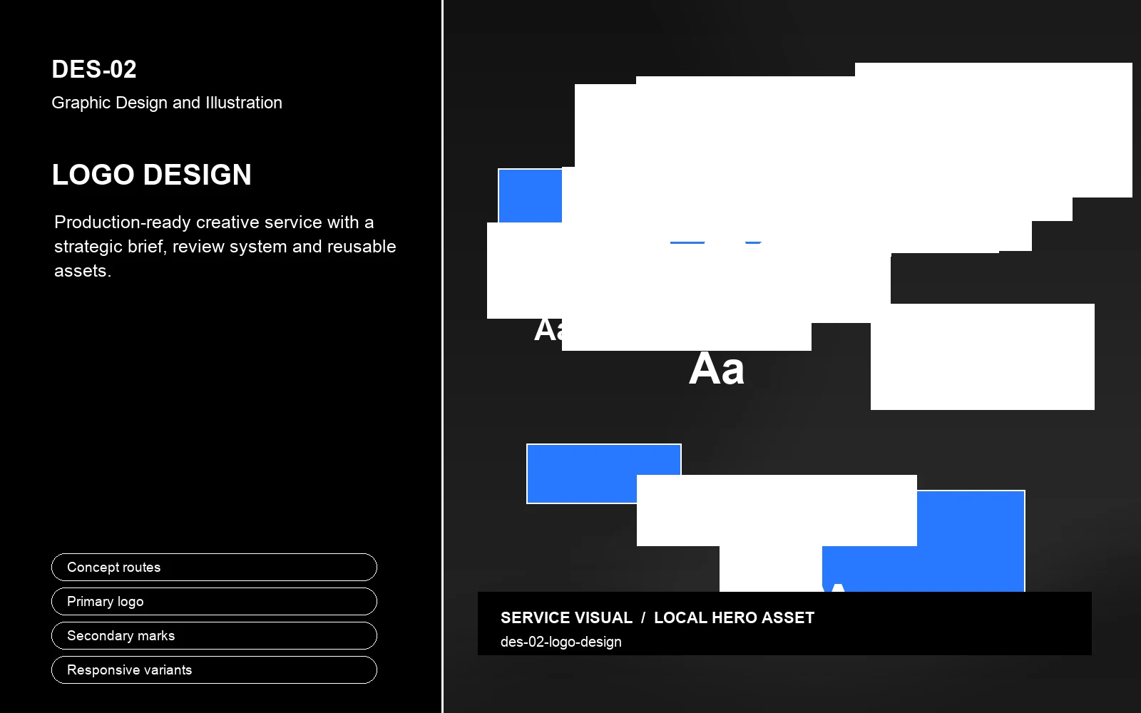 Hero visual for Logo Design