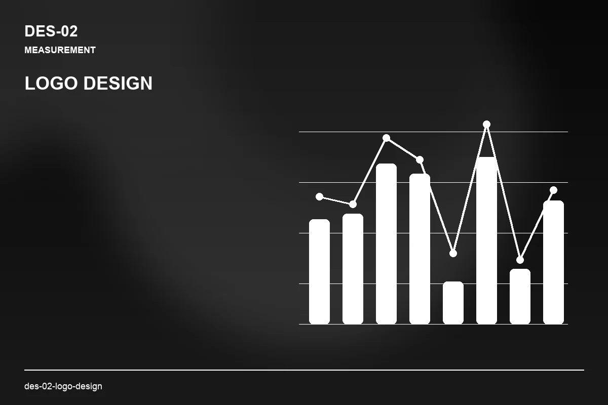 Metrics visual for Logo Design
