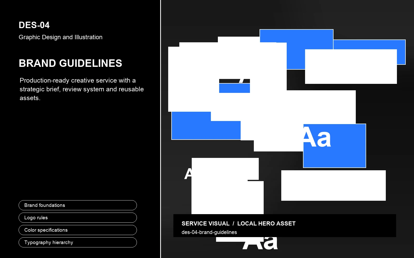 Hero visual for Brand Guidelines