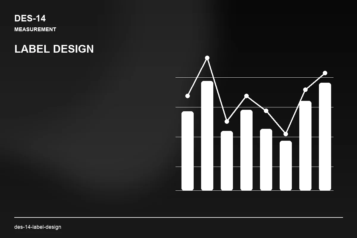 Metrics visual for Label Design
