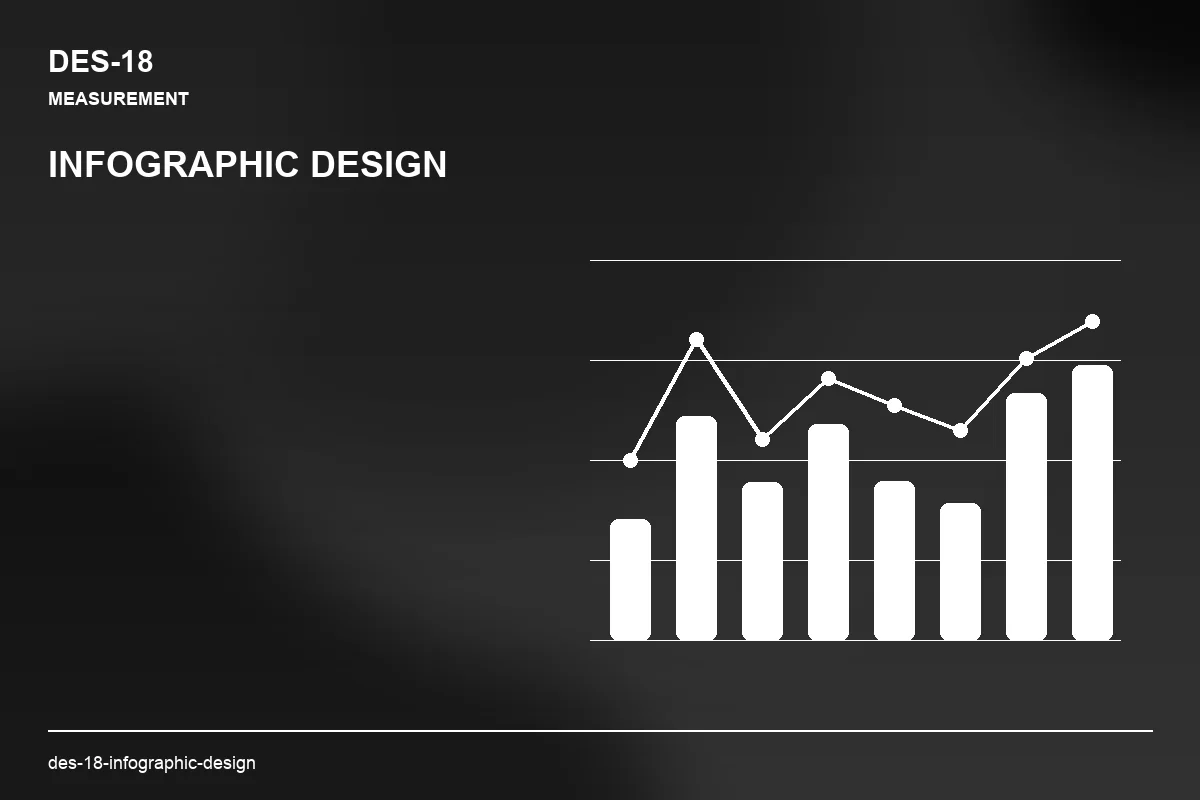 Metrics visual for Infographic Design