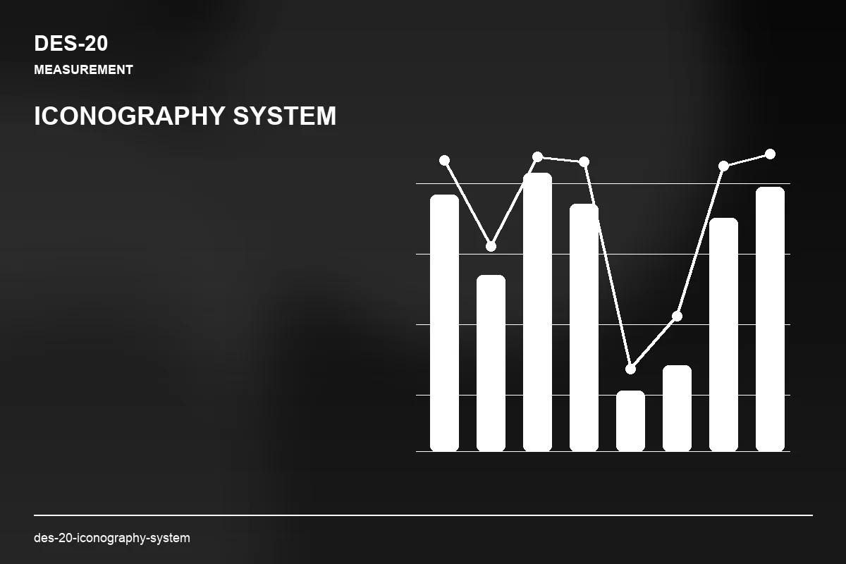 Metrics visual for Iconography System