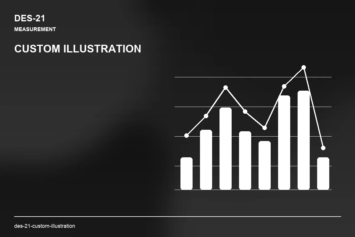 Metrics visual for Custom Illustration
