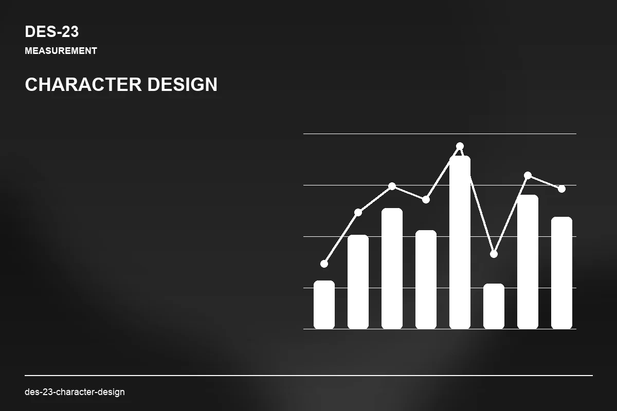 Metrics visual for Character Design