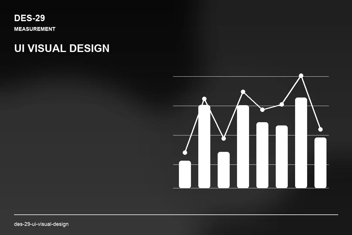 Metrics visual for UI Visual Design