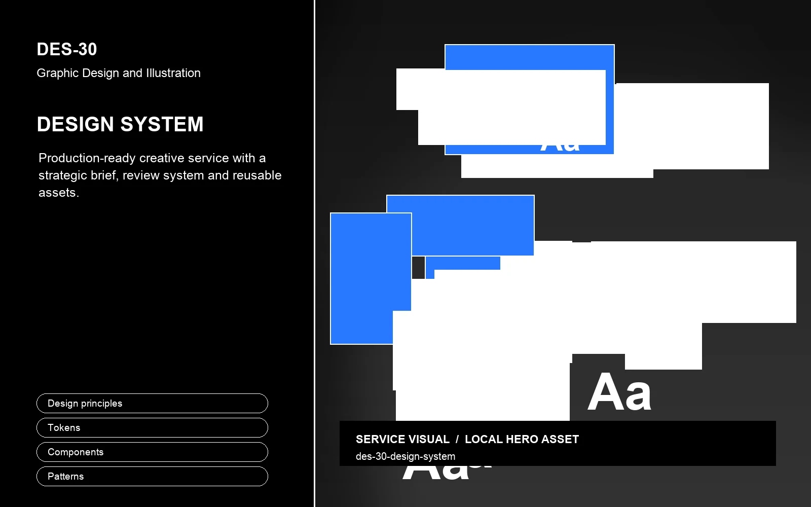 Hero visual for Design System