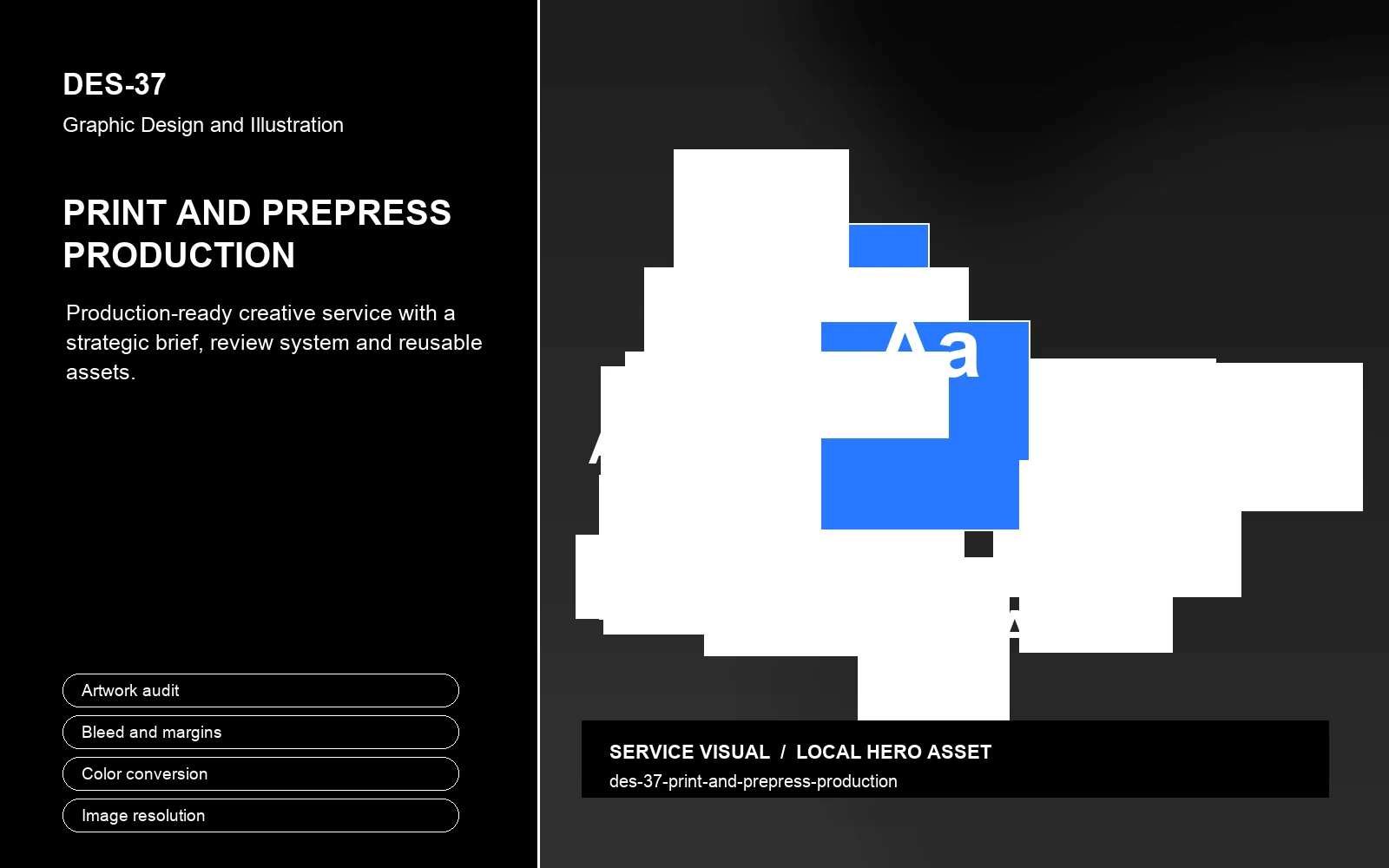 Hero visual for Print and Prepress Production