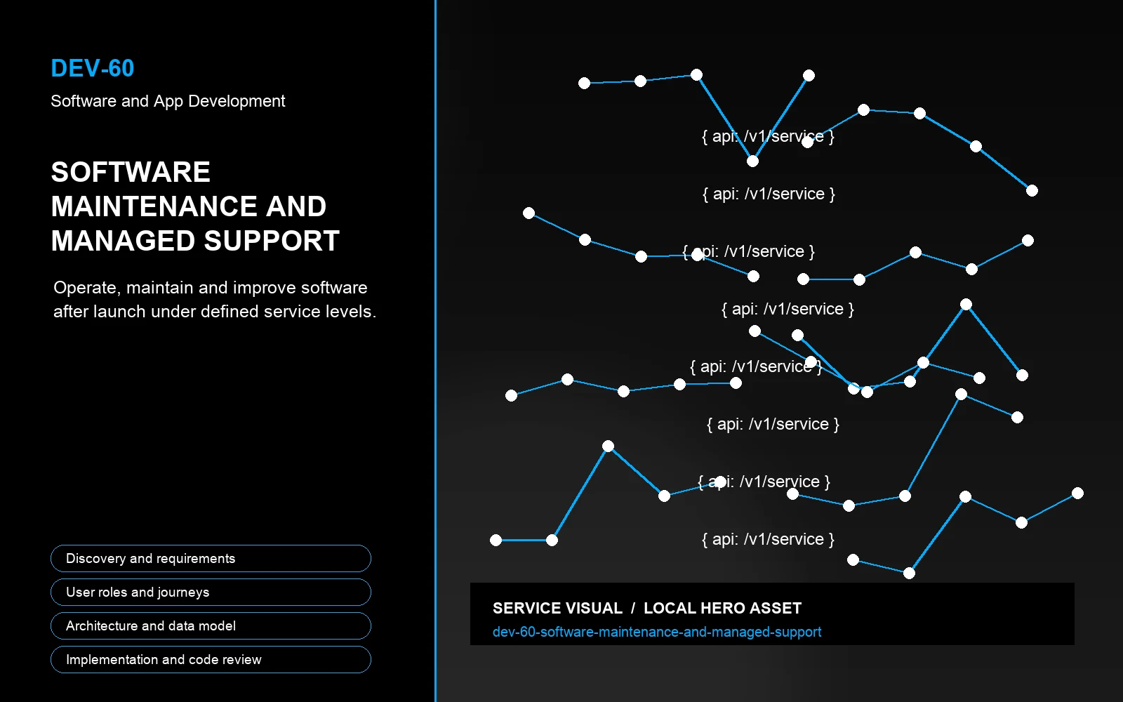 Hero visual for Software Maintenance and Managed Support