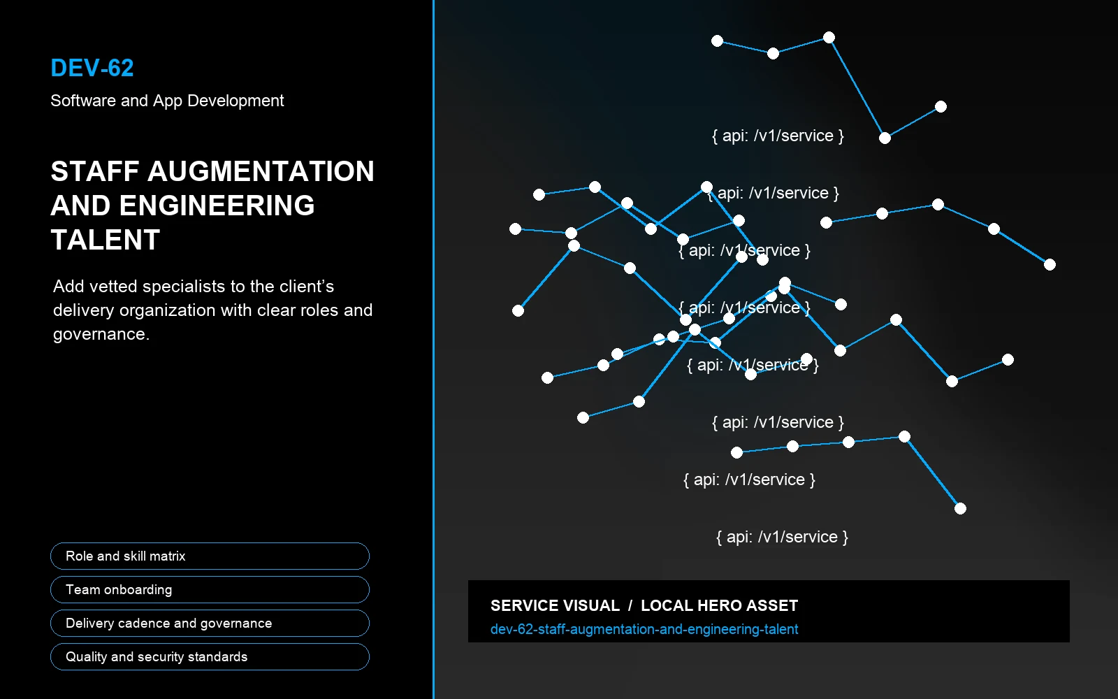 Hero visual for Staff Augmentation and Engineering Talent