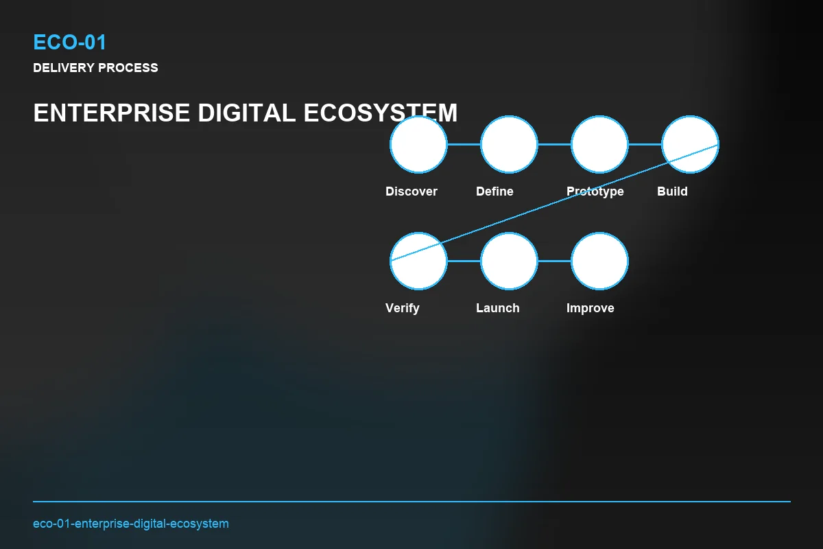 Process visual for Enterprise Digital Ecosystem