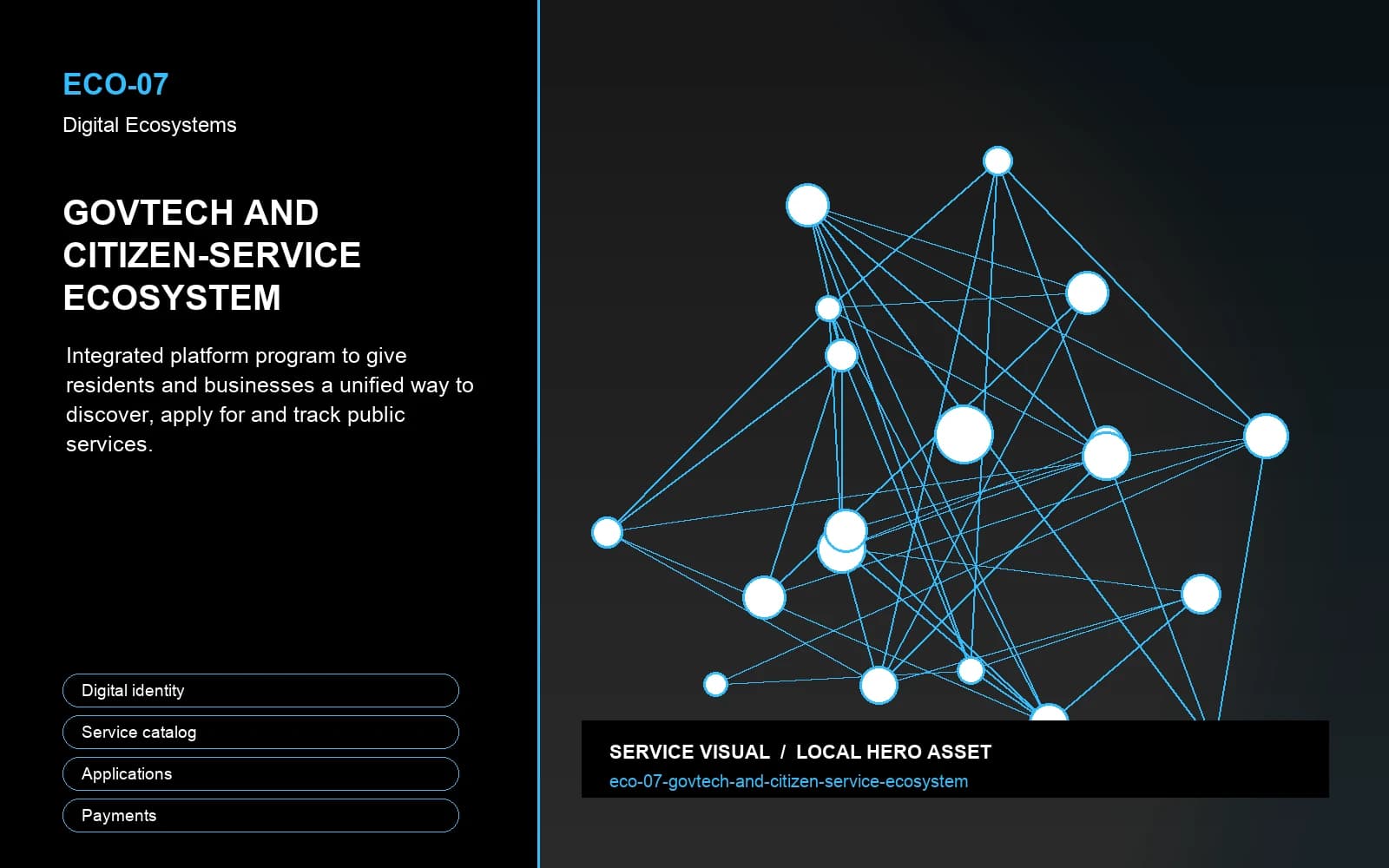 Hero visual for GovTech and Citizen-Service Ecosystem