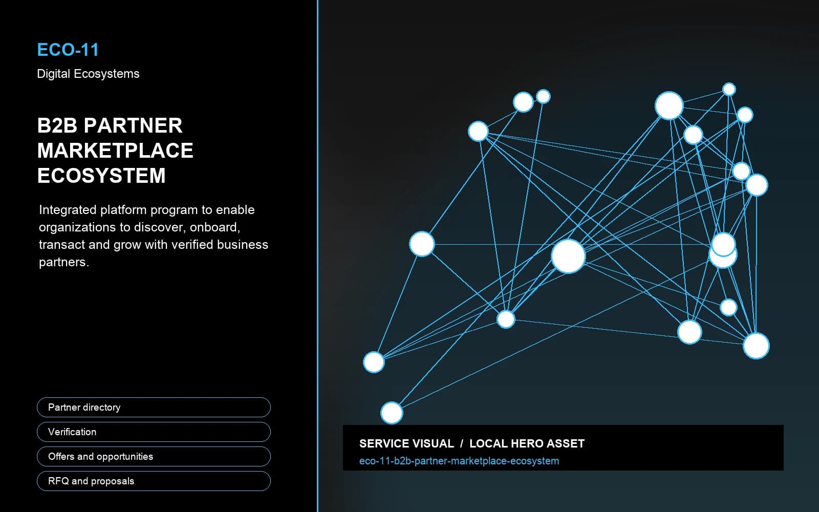 Hero visual for B2B Partner Marketplace Ecosystem