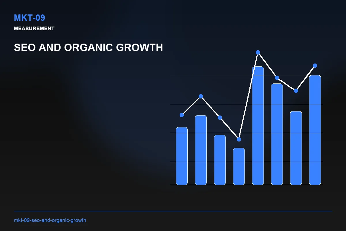 Metrics visual for SEO and Organic Growth