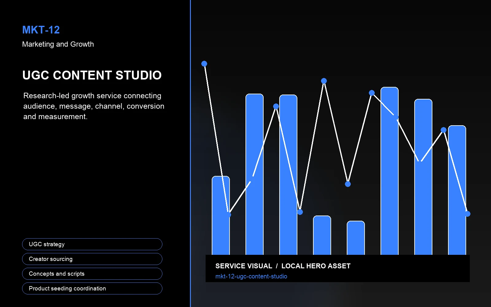 Hero visual for UGC Content Studio
