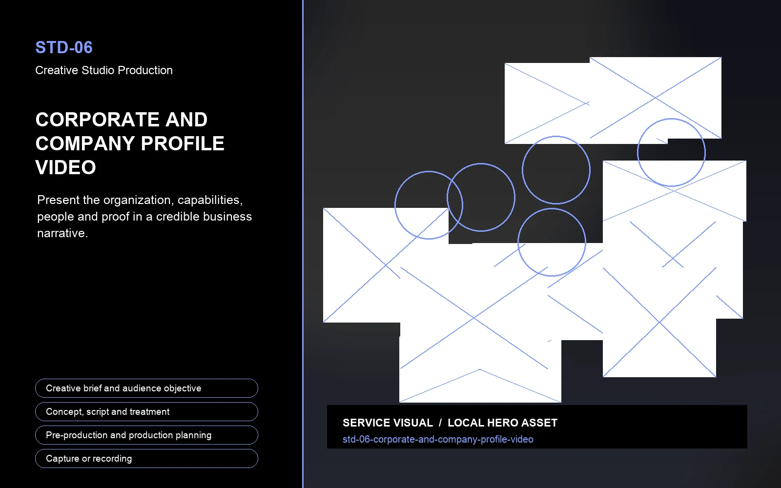 Hero visual for Corporate and Company Profile Video