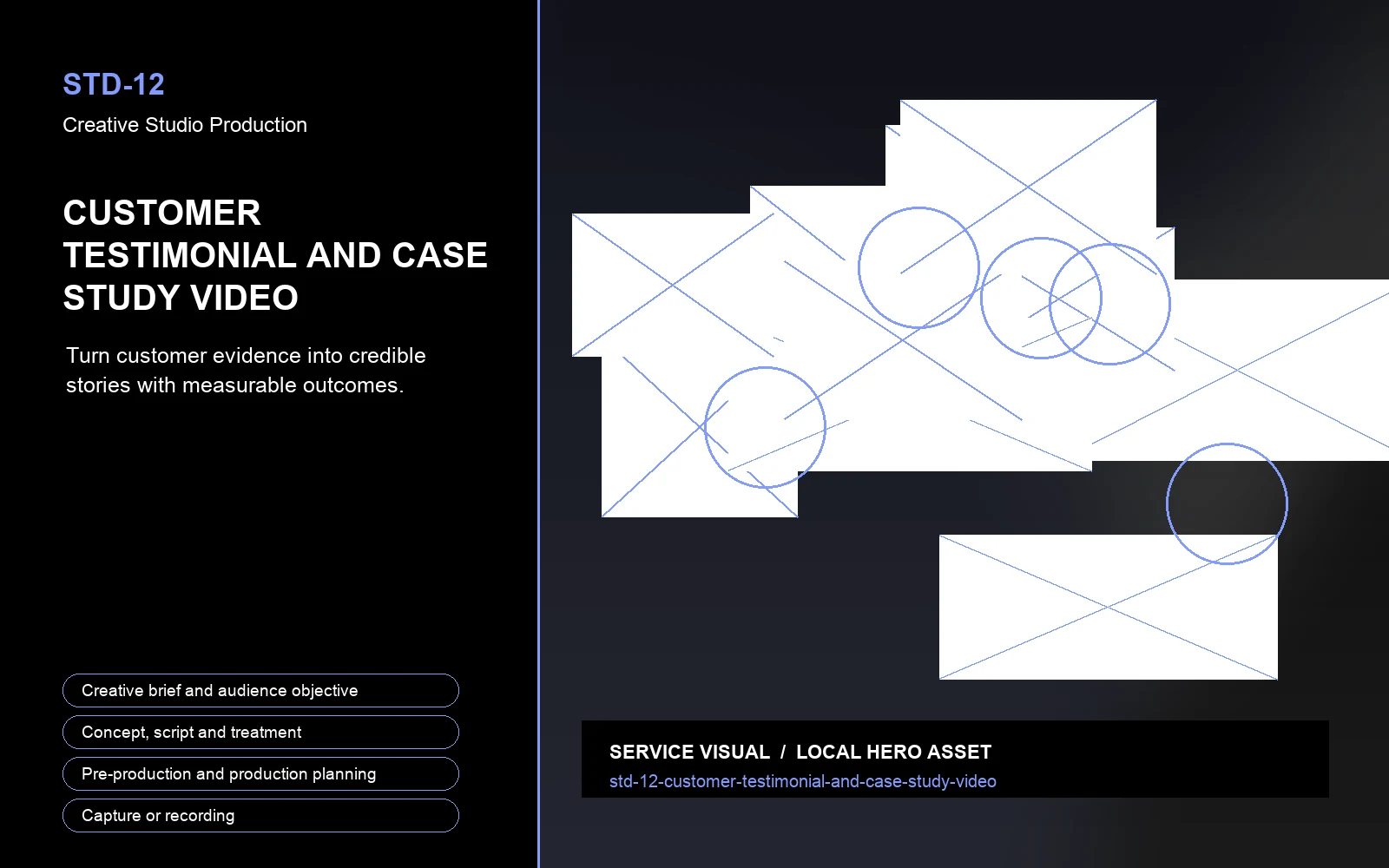 Hero visual for Customer Testimonial and Case Study Video