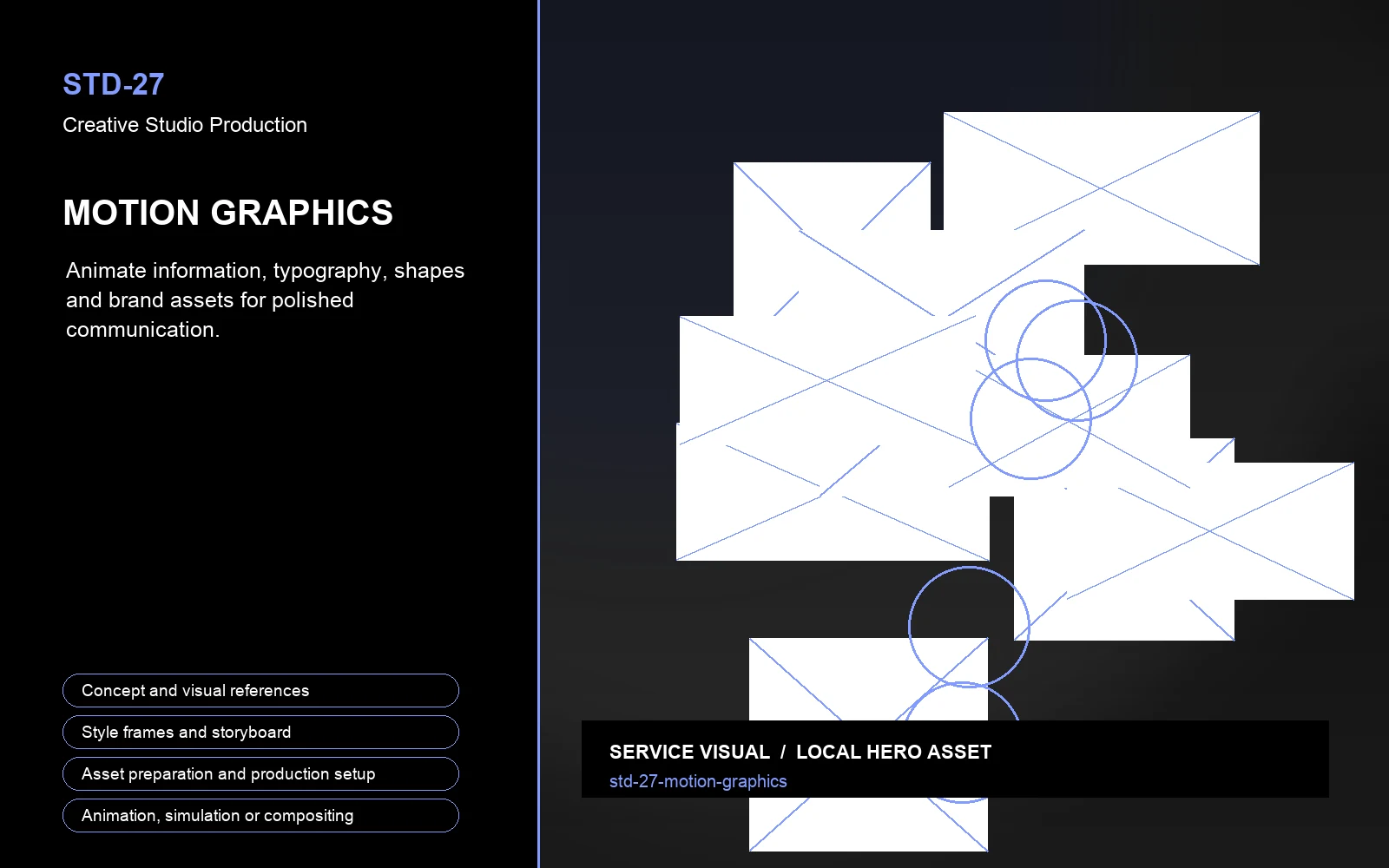 Hero visual for Motion Graphics