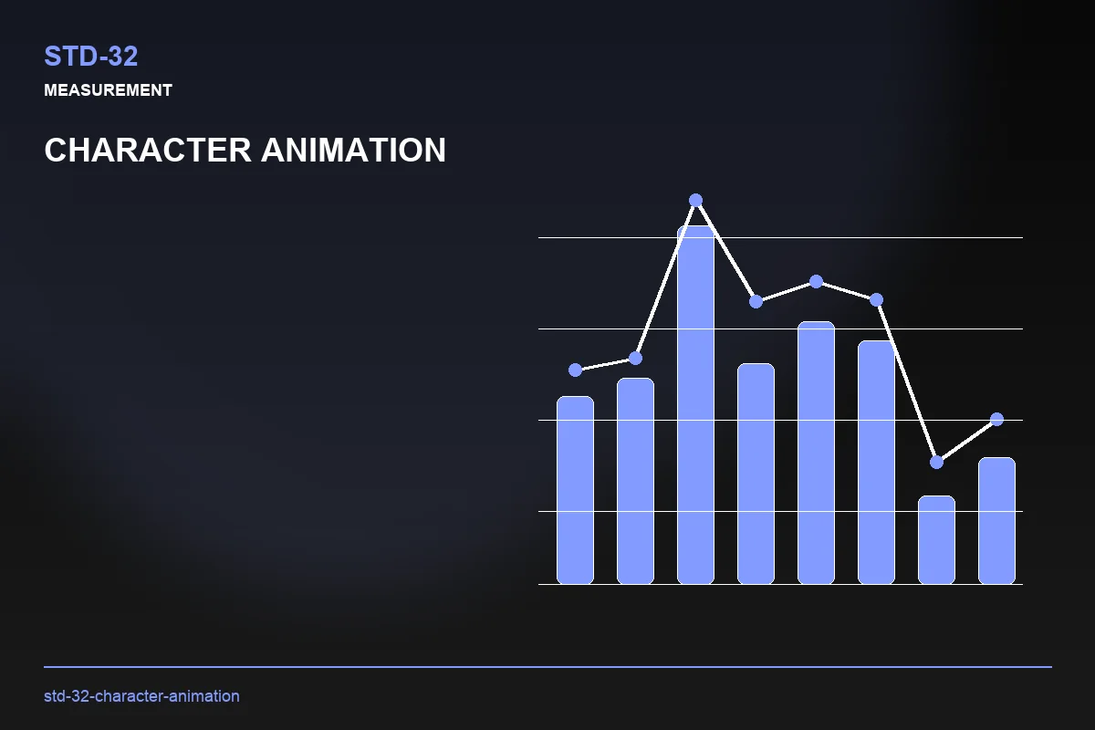 Metrics visual for Character Animation