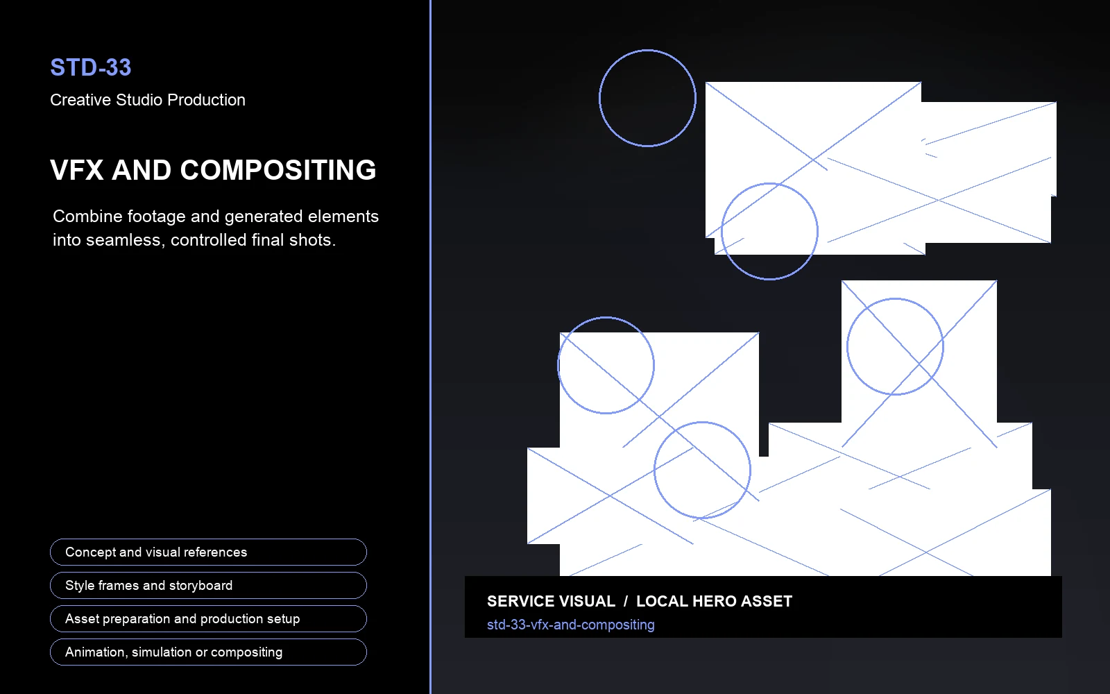 Hero visual for VFX and Compositing