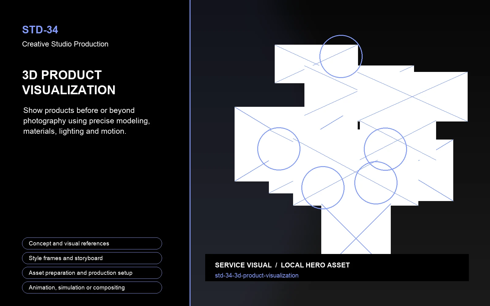 Hero visual for 3D Product Visualization