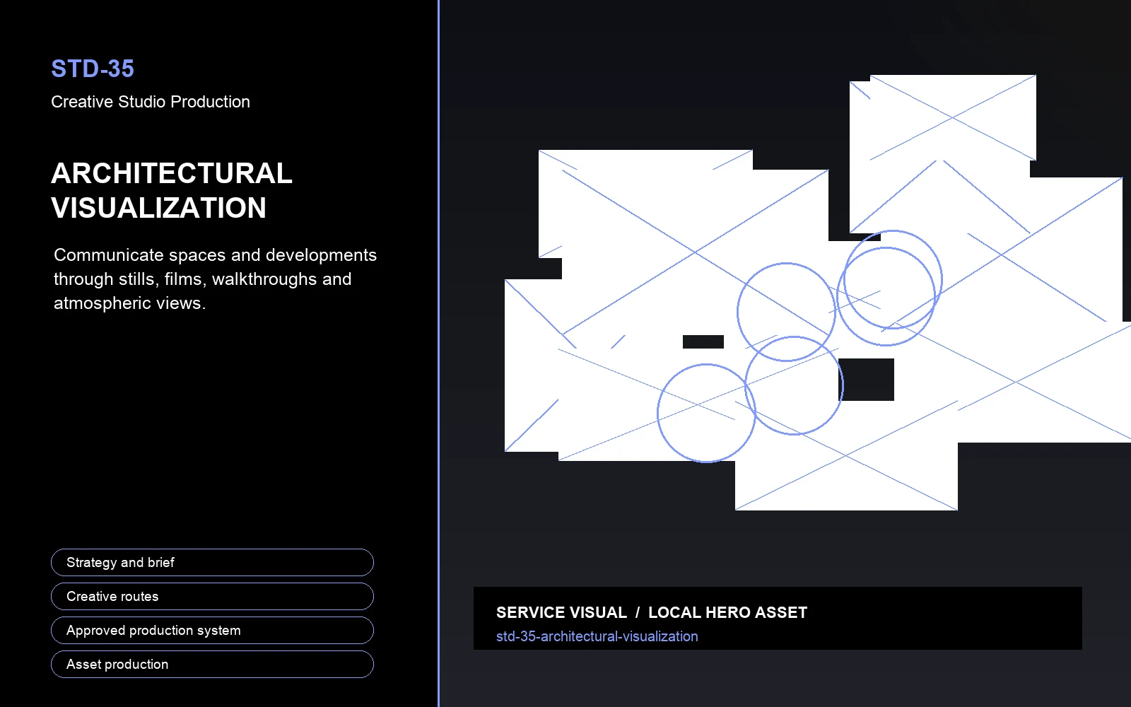 Hero visual for Architectural Visualization
