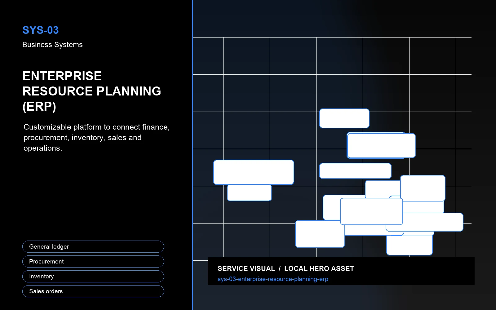 Hero visual for Enterprise Resource Planning (ERP)