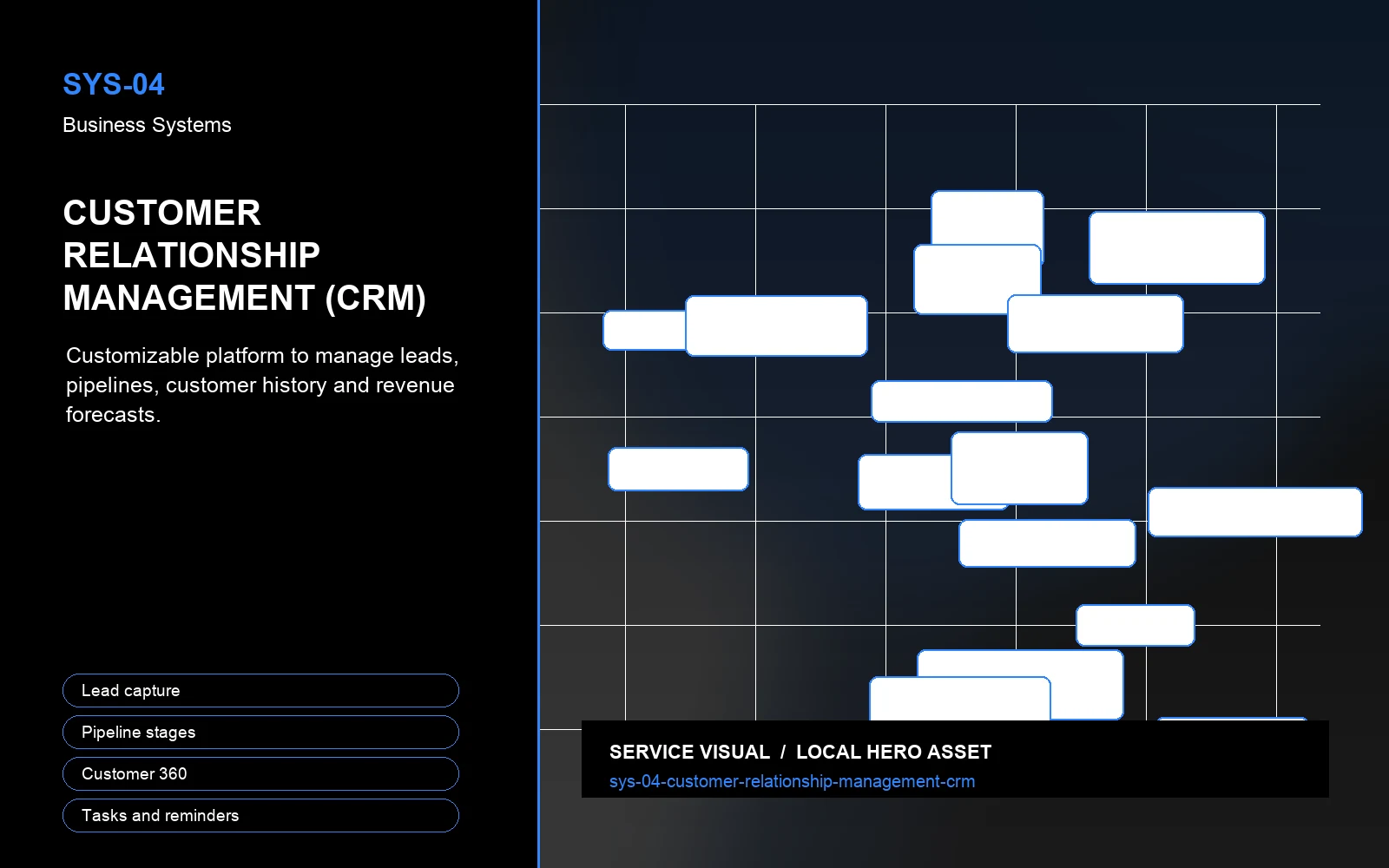 Hero visual for Customer Relationship Management (CRM)
