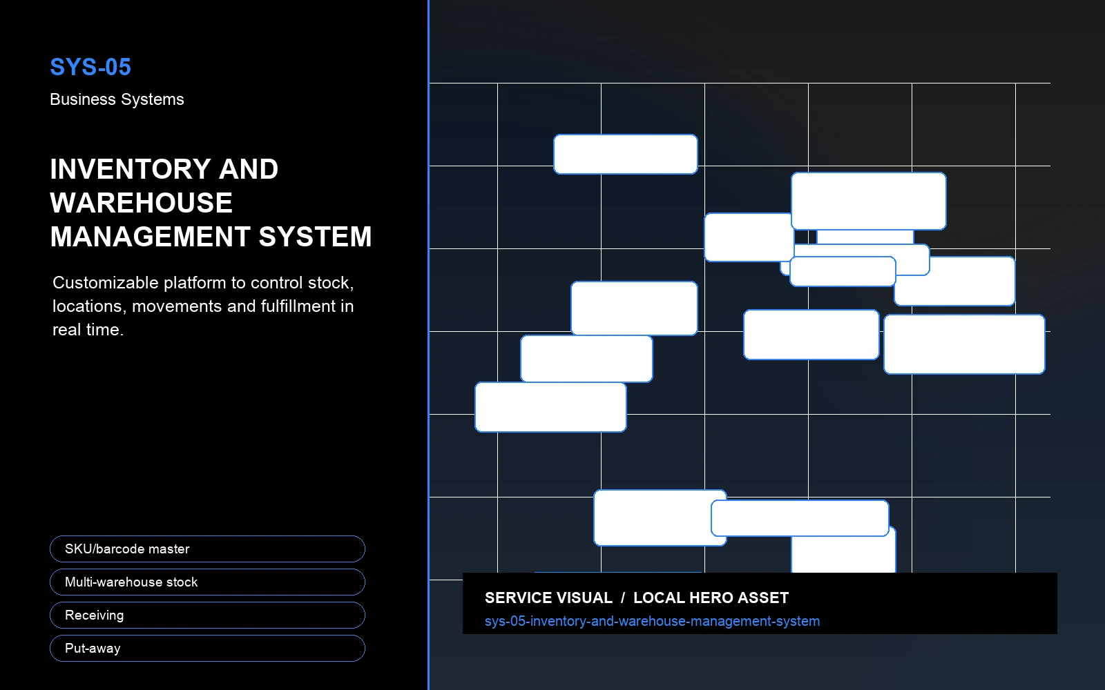 Hero visual for Inventory and Warehouse Management System