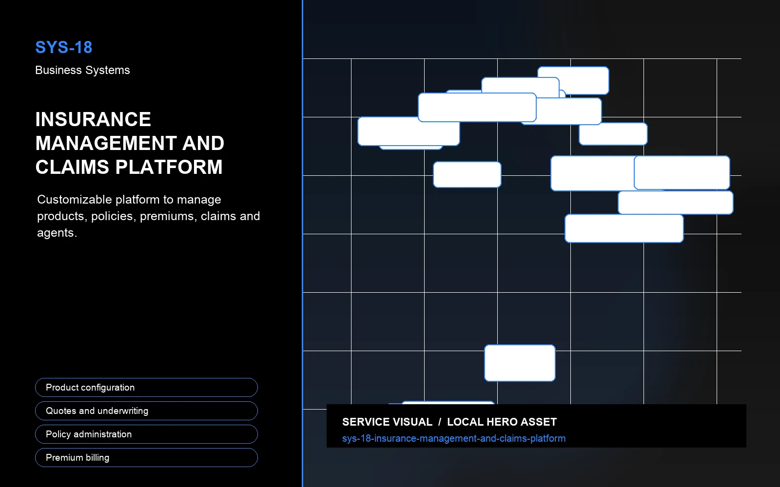 Hero visual for Insurance Management and Claims Platform
