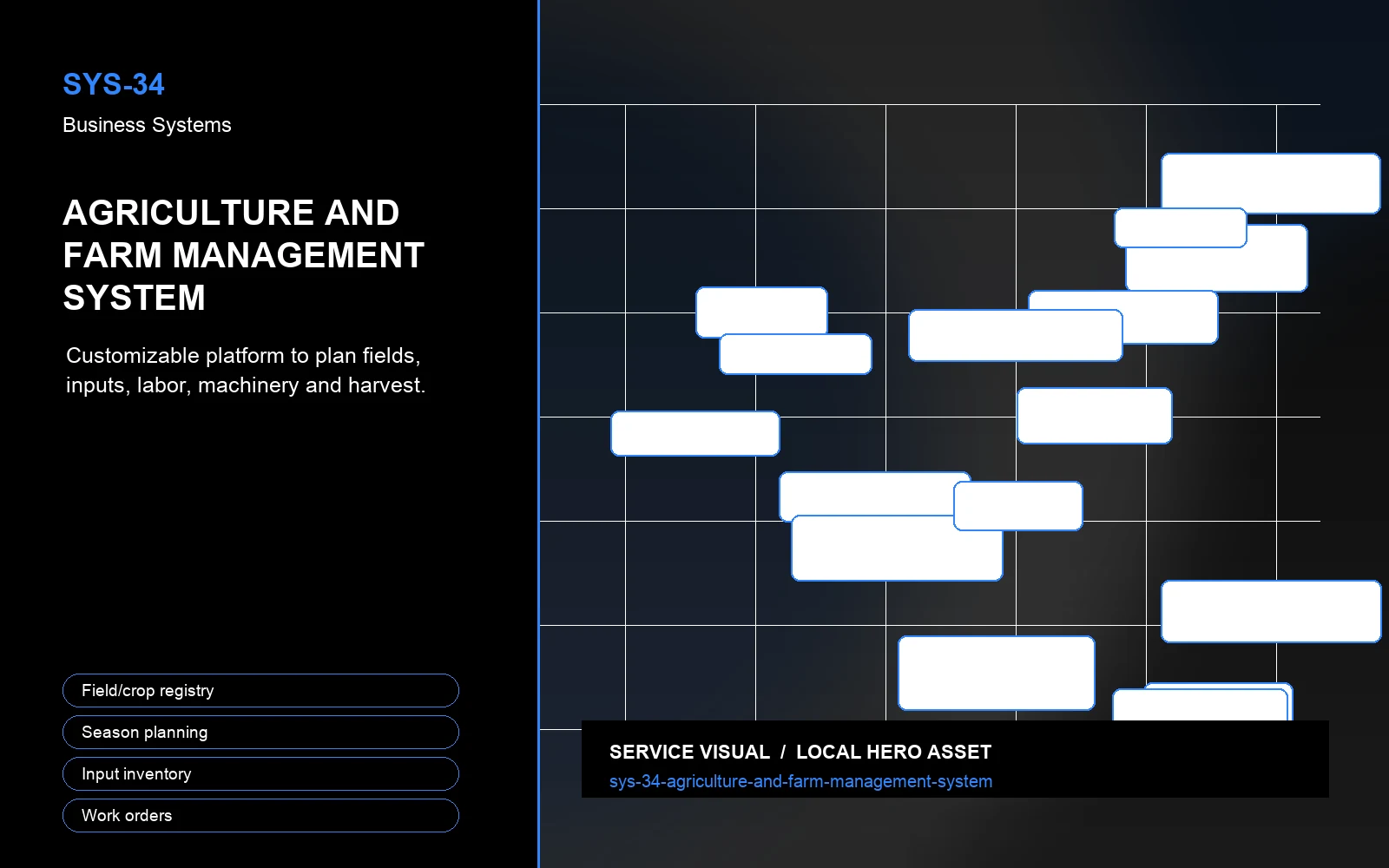 Hero visual for Agriculture and Farm Management System