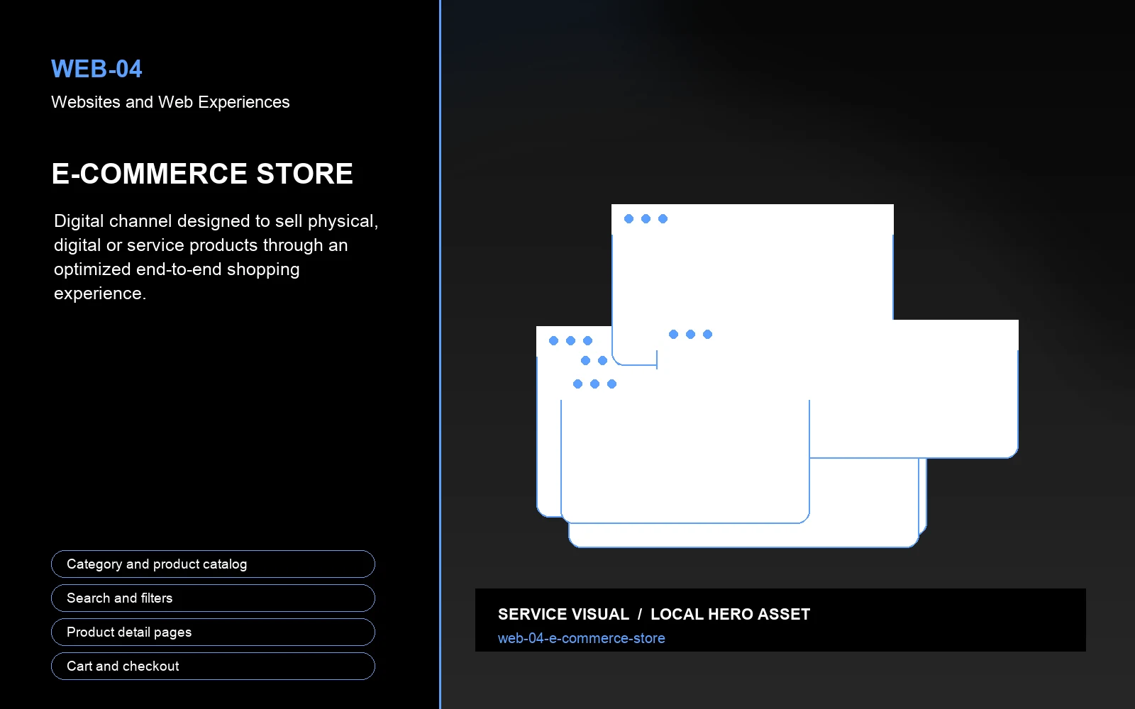 Hero visual for E-commerce Store